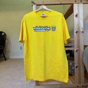 Vintage Transformers Decepticons Japanese Logo Hasbro Tee  Large Changes T-Shirt